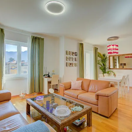 Casa Berna - Balcony With Mountain Views - Happy Lugano