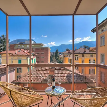 Casa Berna - Balcony With Mountain Views - Happy Apartment