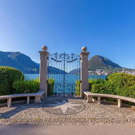 Apartamento Casa Berna - Balcony With Mountain Views - Happy Lugano
