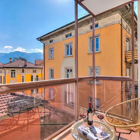 Casa Berna - Balcony With Mountain Views - Happy Lejlighed