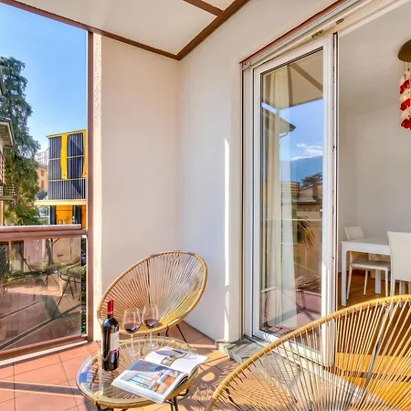 Lejlighed Casa Berna - Balcony With Mountain Views - Happy