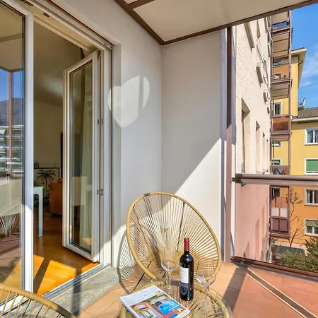 Lejlighed Casa Berna - Balcony With Mountain Views - Happy Lugano